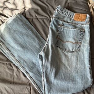 American Eagle Outfitters Light Blue Low Rise Bootcut Jeans